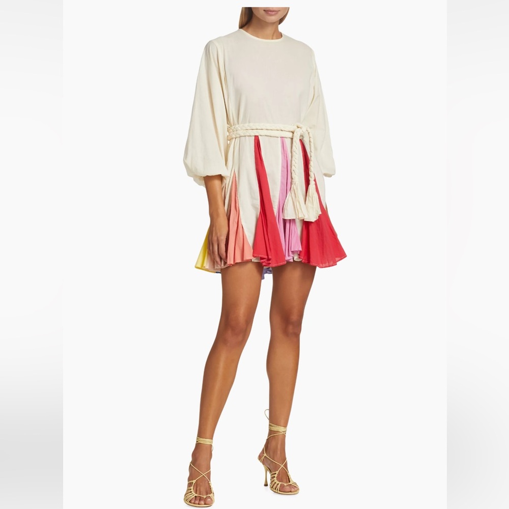 RHODE printed mini dress